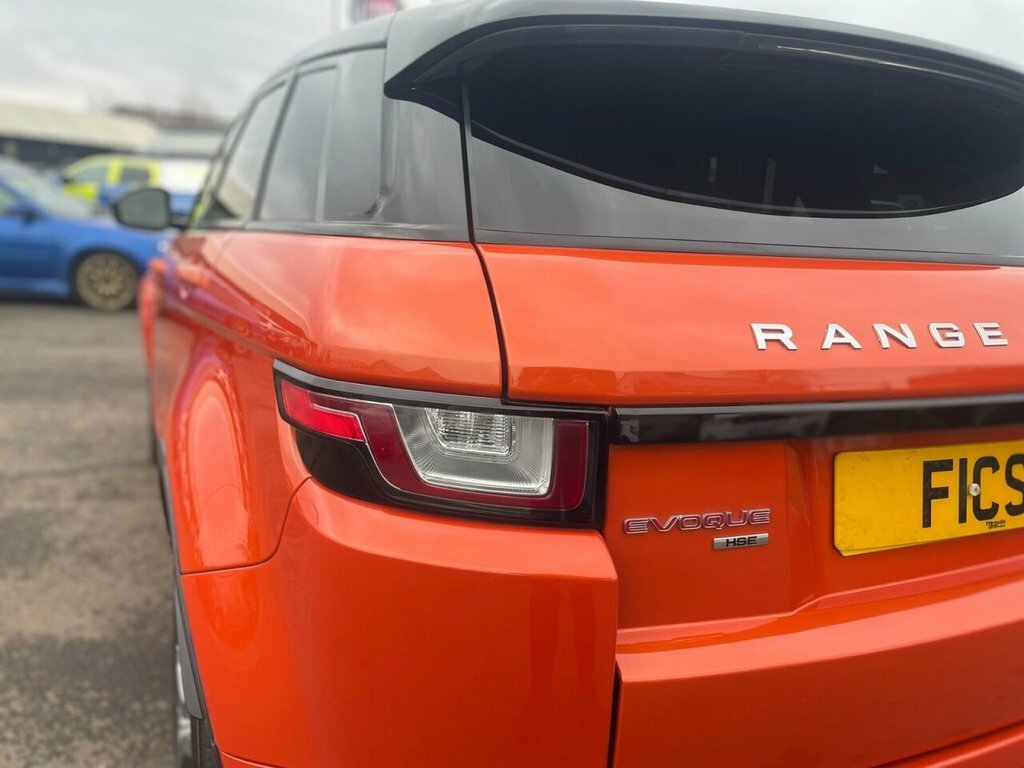 Land Rover Range Rover Evoque 2L Hse Dynamic SV66YSJ Orange #5