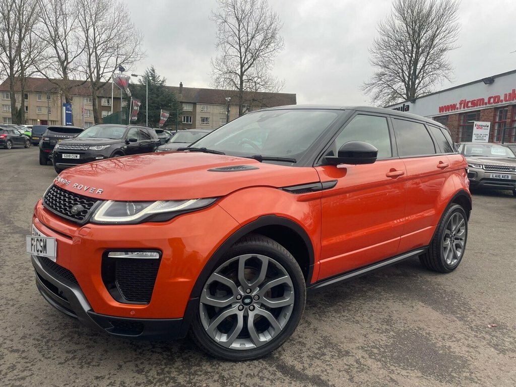 Land Rover Range Rover Evoque 2L Hse Dynamic SV66YSJ Orange