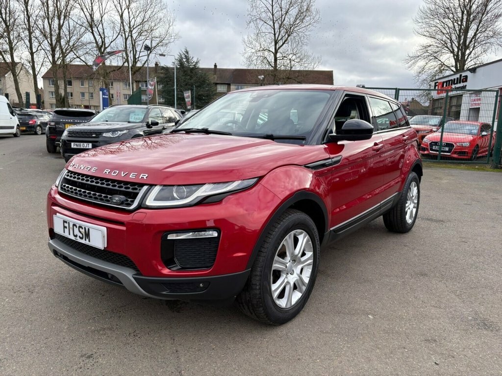 Land Rover Range Rover Evoque 2L Se Tech BX18XJO Red #4