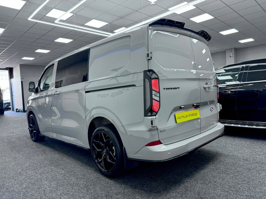 Ford Transit Custom 2.5 320 Duratec 11.8Kwh Limited Crew Van Petro HT75OLJ Grey #3