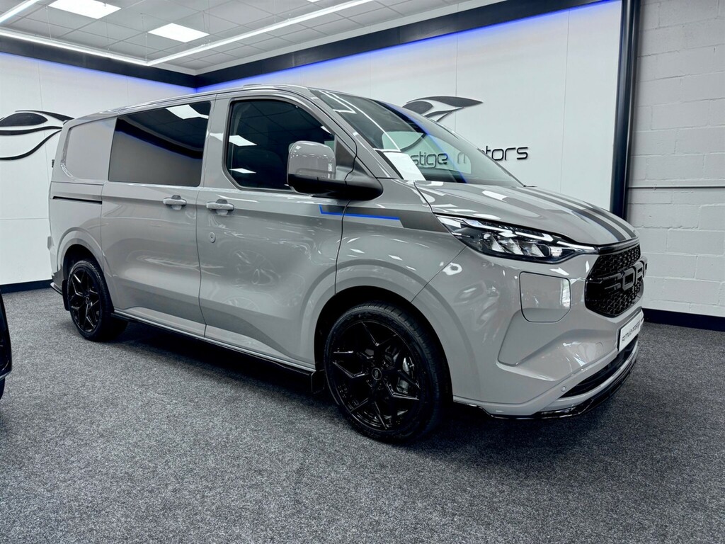 Ford Transit Custom 2.5 320 Duratec 11.8Kwh Limited Crew Van Petro HT75OLJ Grey #5