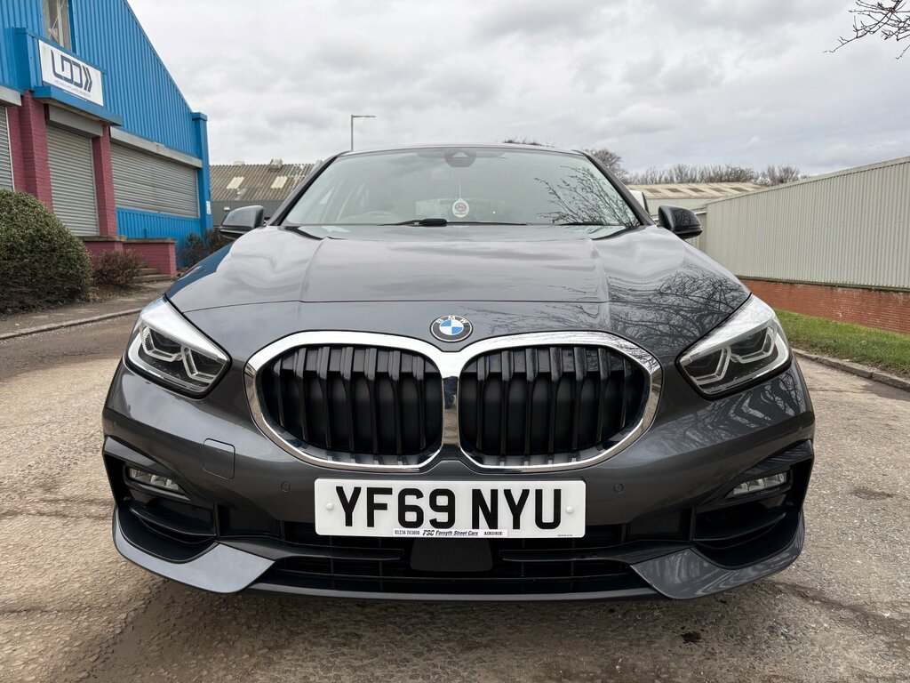 BMW 1 Series 1.5 118I Sport Hatchback Euro 6 YF69NYU Grey #2