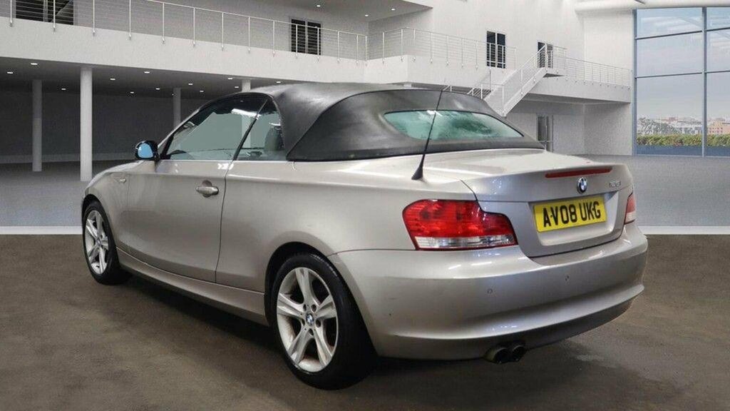BMW 1 Series Convertible 3.0 125I Se Euro 4 200808 Silver #3