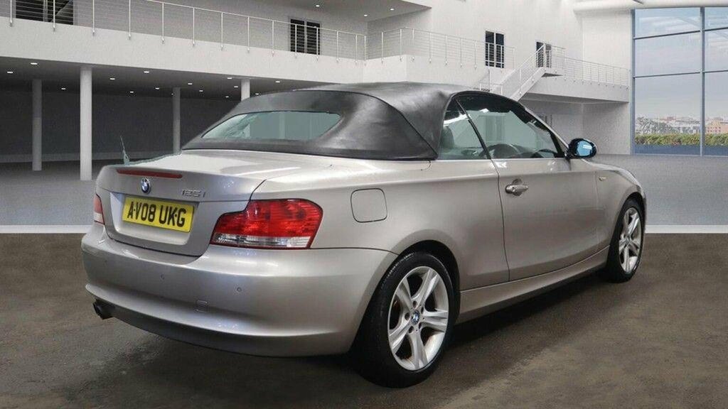 BMW 1 Series Convertible 3.0 125I Se Euro 4 200808 Silver #4