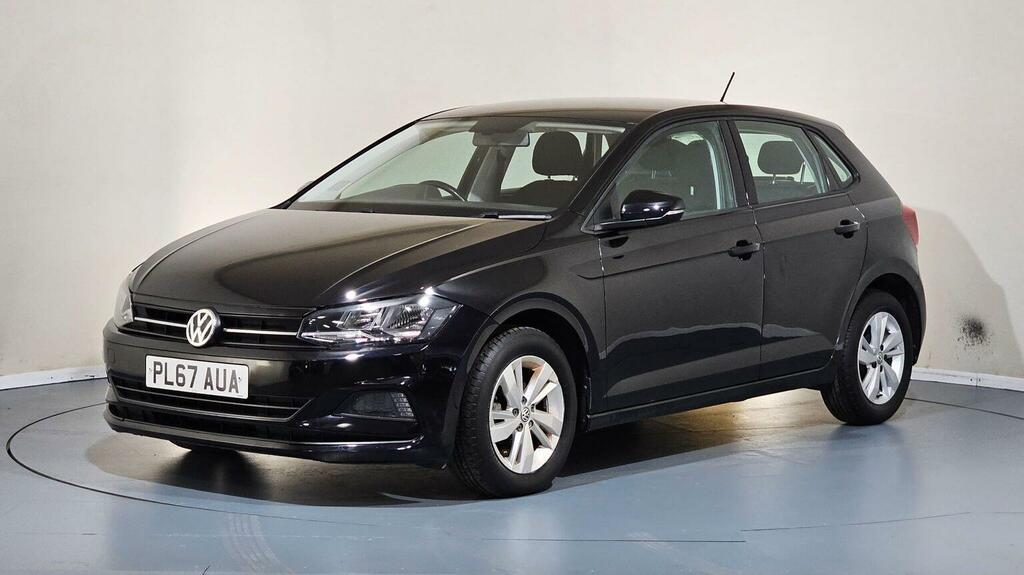 Volkswagen Polo Hatchback 1.0 Se Euro 6 Ss 201867 PL67AUA Black #3
