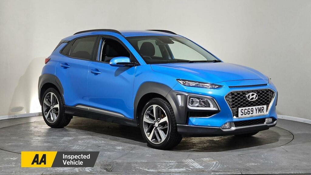 Hyundai Kona Suv 1.0 T-gdi Premium Euro 6 Ss 201969 Blue