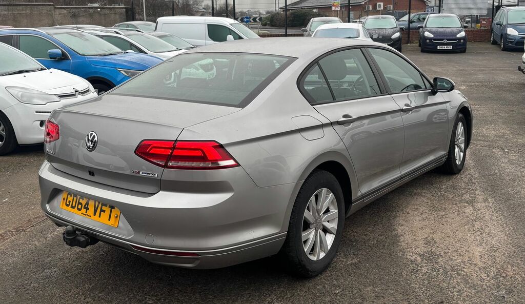 Volkswagen Passat 1.6 Tdi Bluemotion Tech S Saloon Silver #3