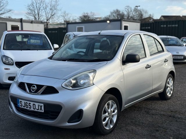 Nissan Micra 1.2 Vibe Hatchback Euro 6 80 Ps Silver #2