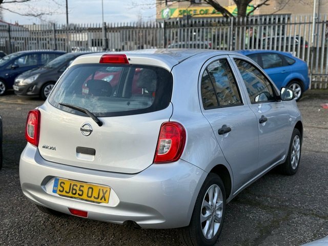 Nissan Micra 1.2 Vibe Hatchback Euro 6 80 Ps Silver #4