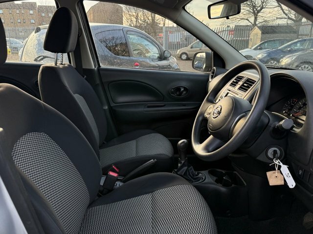 Nissan Micra 1.2 Vibe Hatchback Euro 6 80 Ps Silver #6