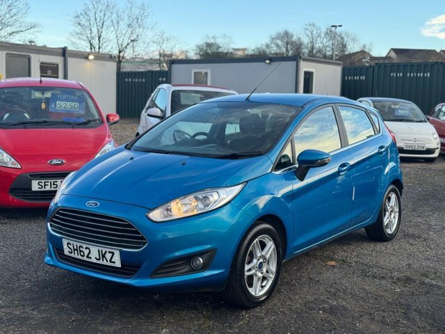 Ford Fiesta 1.0T Ecoboost Zetec Hatchback Eu SH62JKZ Blue #2