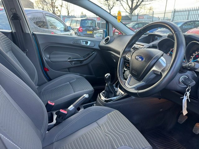Ford Fiesta 1.0T Ecoboost Zetec Hatchback Eu SH62JKZ Blue #5
