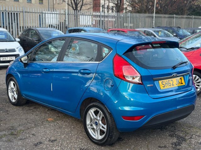 Ford Fiesta 1.0T Ecoboost Zetec Hatchback Eu SH62JKZ Blue #3