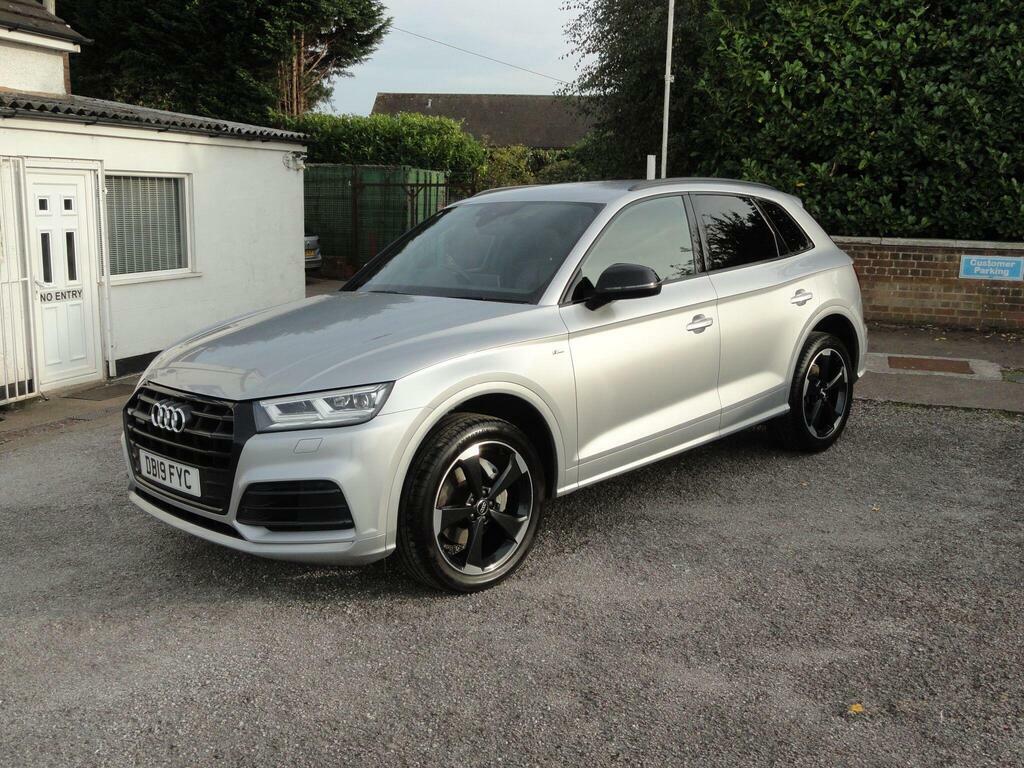 Audi Q5 2.0 Tdi 40 Black Edition Suv DB19FYC Silver #4