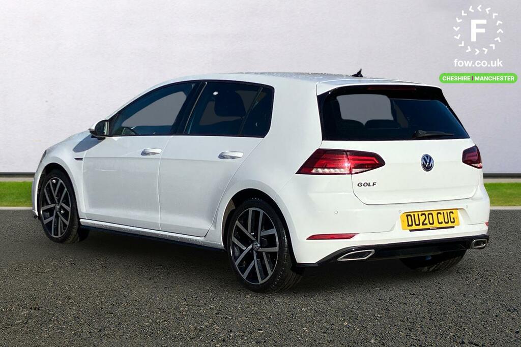 Volkswagen Golf 2.0 Tdi R-line Edition Dsg DU20CUG White #2