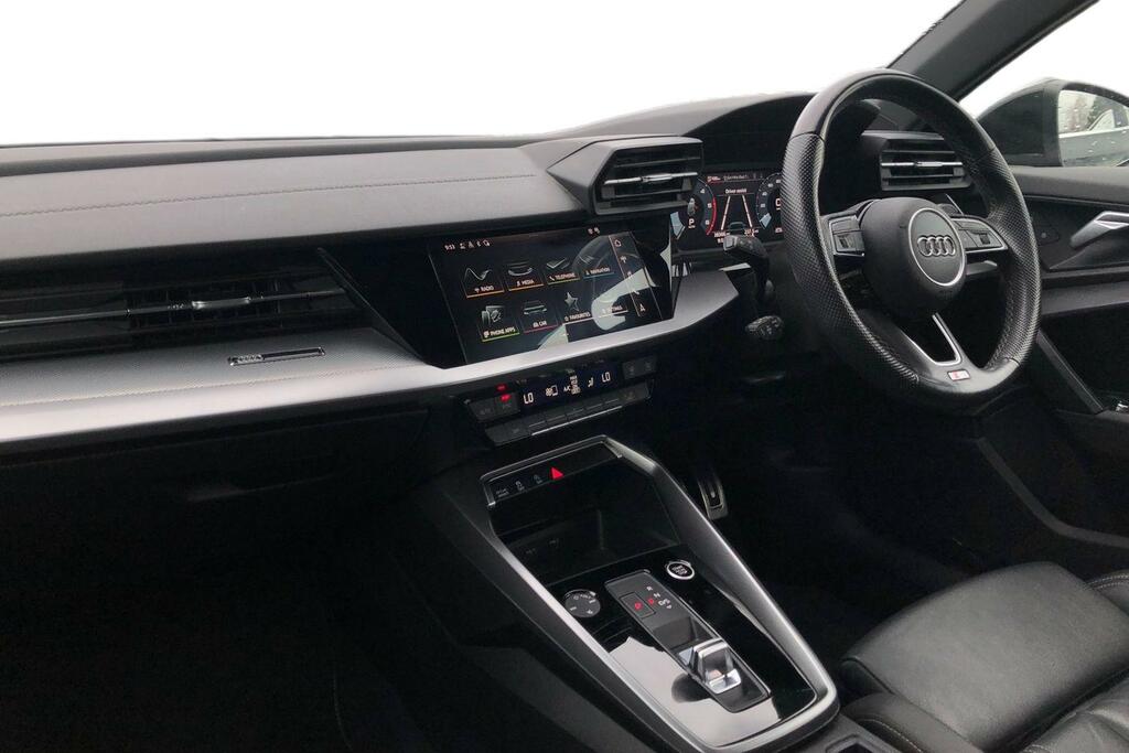 Audi A3 35 Tdi S Line S Tronic VE23GVM Black #4