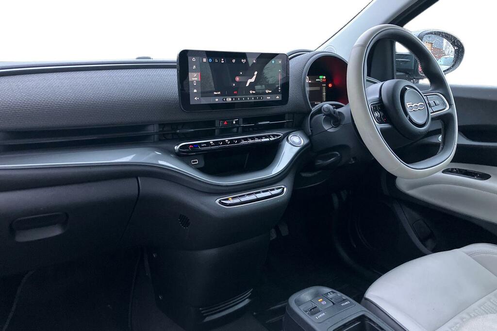 Fiat 500 87Kw La Prima 42Kwh Grey #4