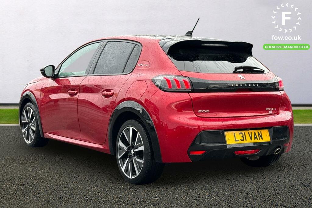 Peugeot 208 1.2 Puretech 100 Gt Line Eat8 L31VAN Red #2