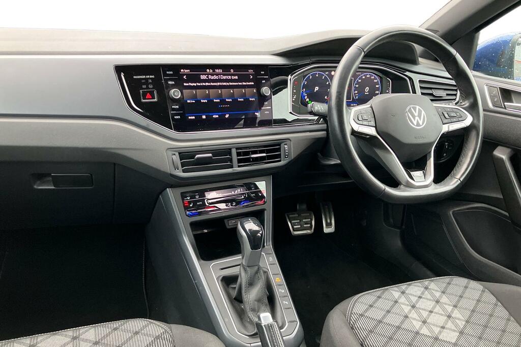 Volkswagen Taigo 1.5 Tsi 150 R-line Dsg HF22WFD Blue #4
