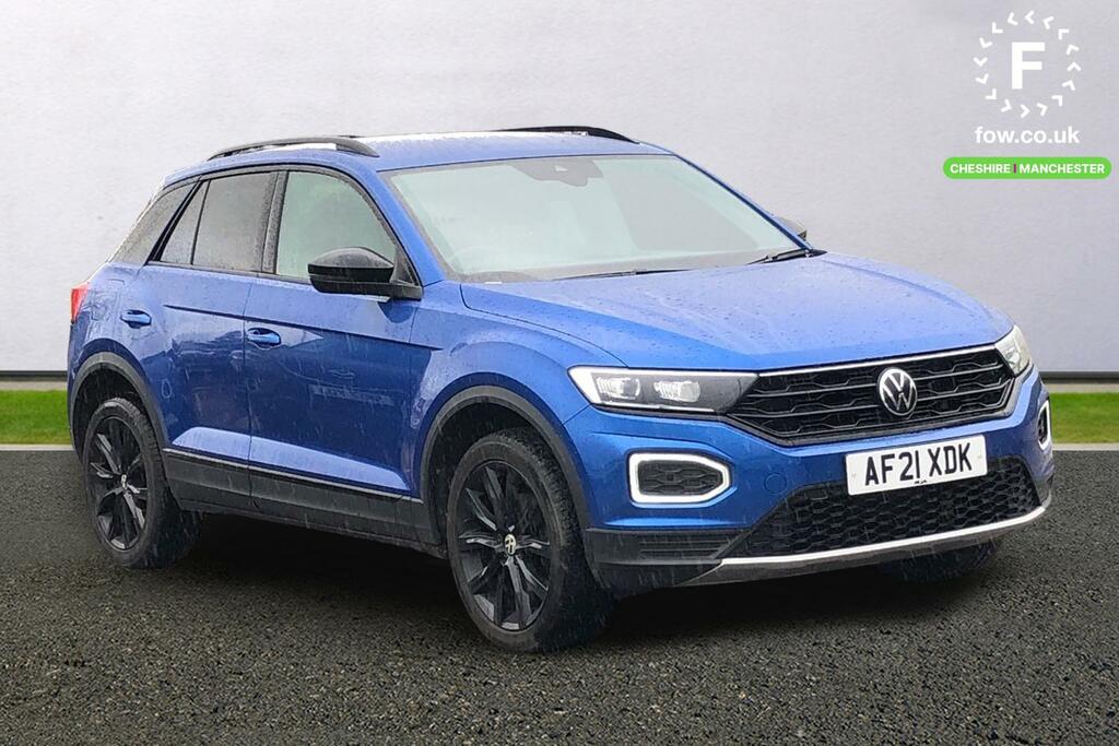 Volkswagen T-Roc 1.5 Tsi Evo Black Edition Dsg Blue
