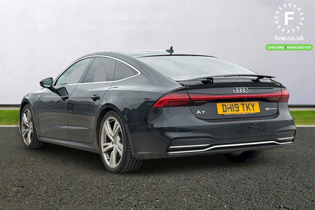 Audi A7 50 Tdi Quattro S Line Tip DH19TKY Black #2