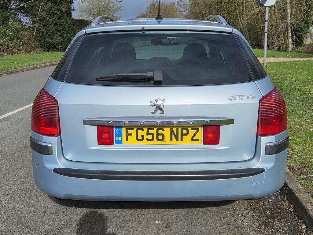 Peugeot 407 SW 2.0 Hdi Se Estate - New Mot Silver #6