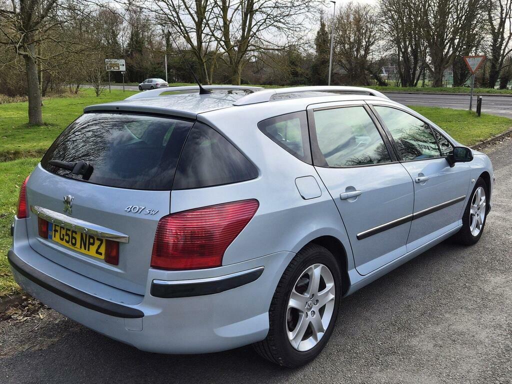 Peugeot 407 SW 2.0 Hdi Se Estate - New Mot Silver #8