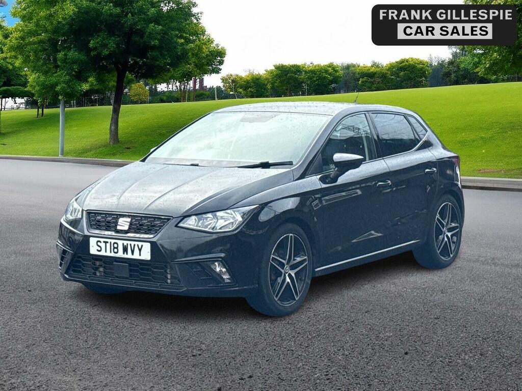 Seat Ibiza Hatchback 1.0 Tsi Fr Euro 6 Ss 201818 ST18WVY Black #4
