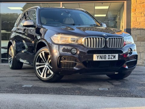 BMW X5 M50d YN18DZM Black #3