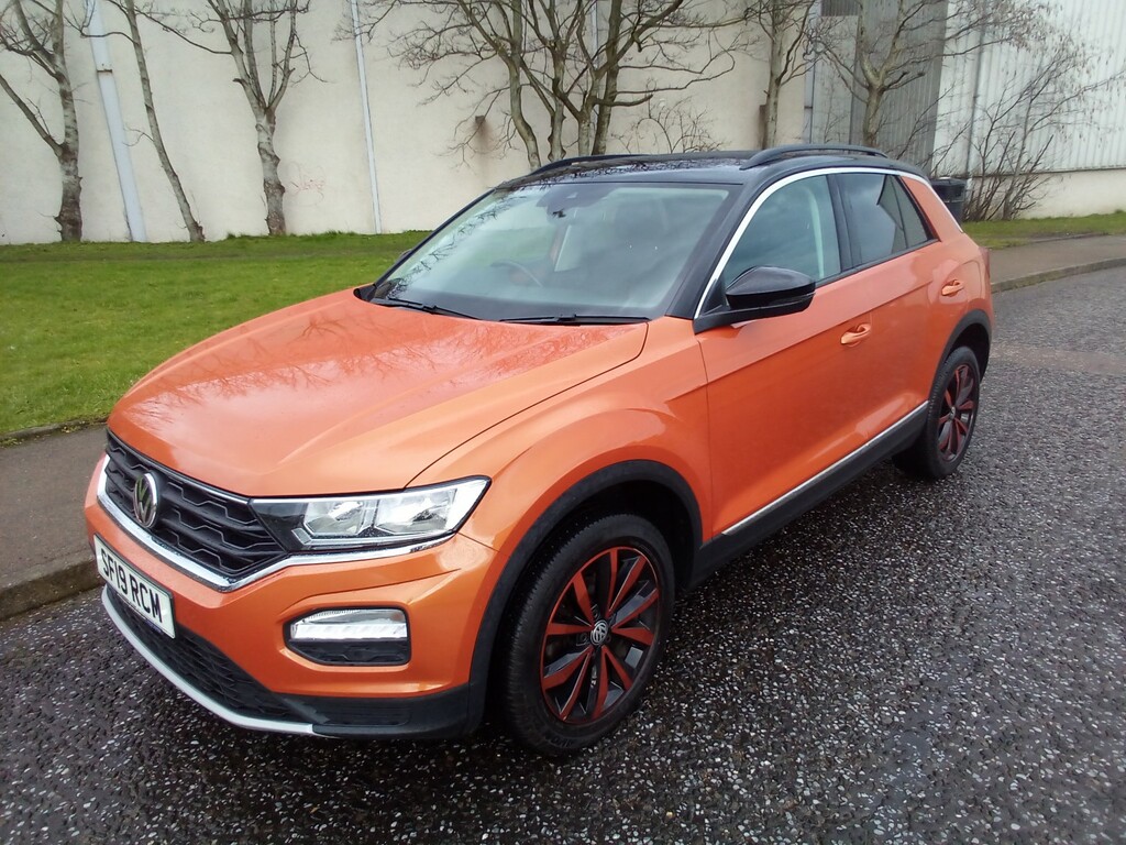 Volkswagen T-Roc Suv 1.6 Tdi Design 201919 SF19RCM Orange #3