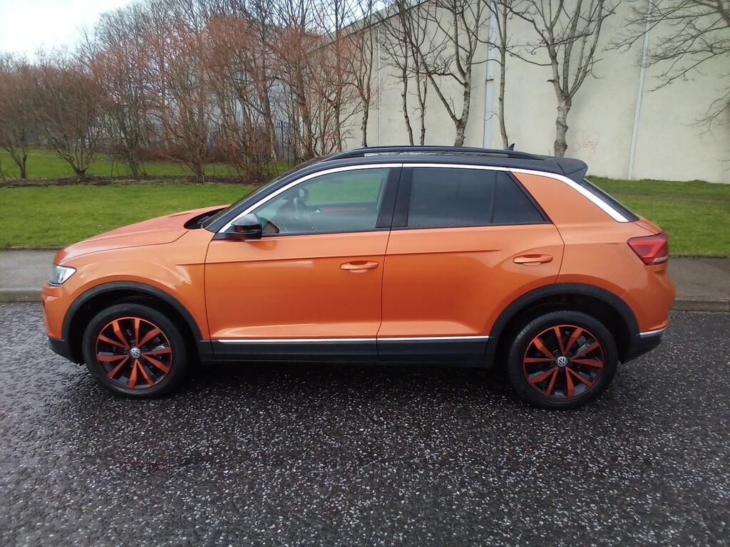 Volkswagen T-Roc Suv 1.6 Tdi Design 201919 SF19RCM Orange #5
