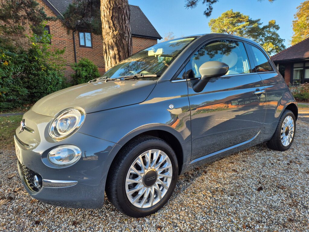 Fiat 500 1.2 Lounge Hatchback Euro 6 Ss Grey