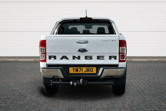 Ford Ranger Ecoblue Limited Pickup Double YM71JRO White #4