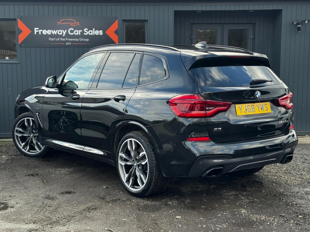 BMW X3 Suv 3.0 M40d Suv Xdrive Euro 6 S YJ68YWS Black #2
