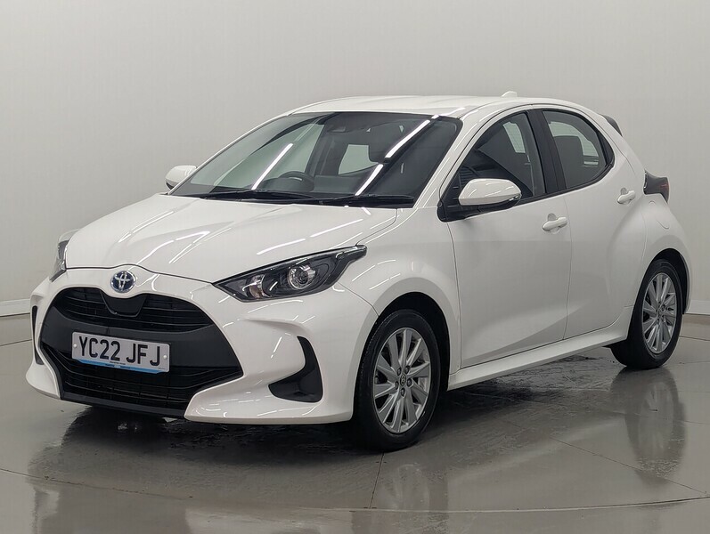Toyota Yaris Vvt-h Icon YC22JFJ White #6