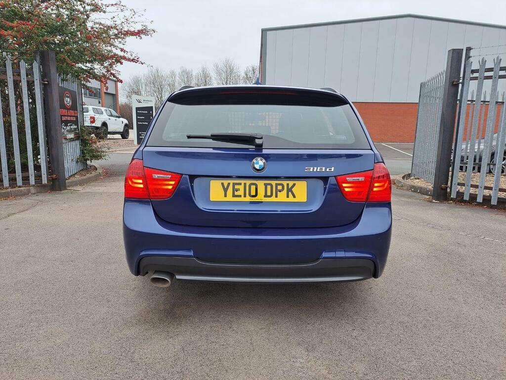 BMW 3 Series 2.0 318D M Sport Touring Steptronic Euro 5 YE10DPK Blue #5