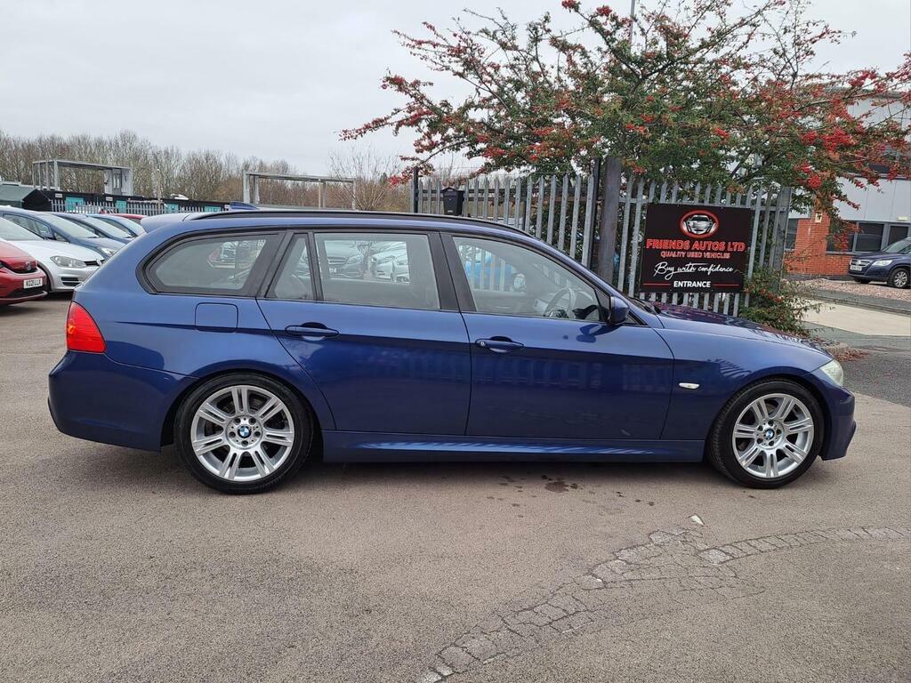 BMW 3 Series 2.0 318D M Sport Touring Steptronic Euro 5 YE10DPK Blue #3