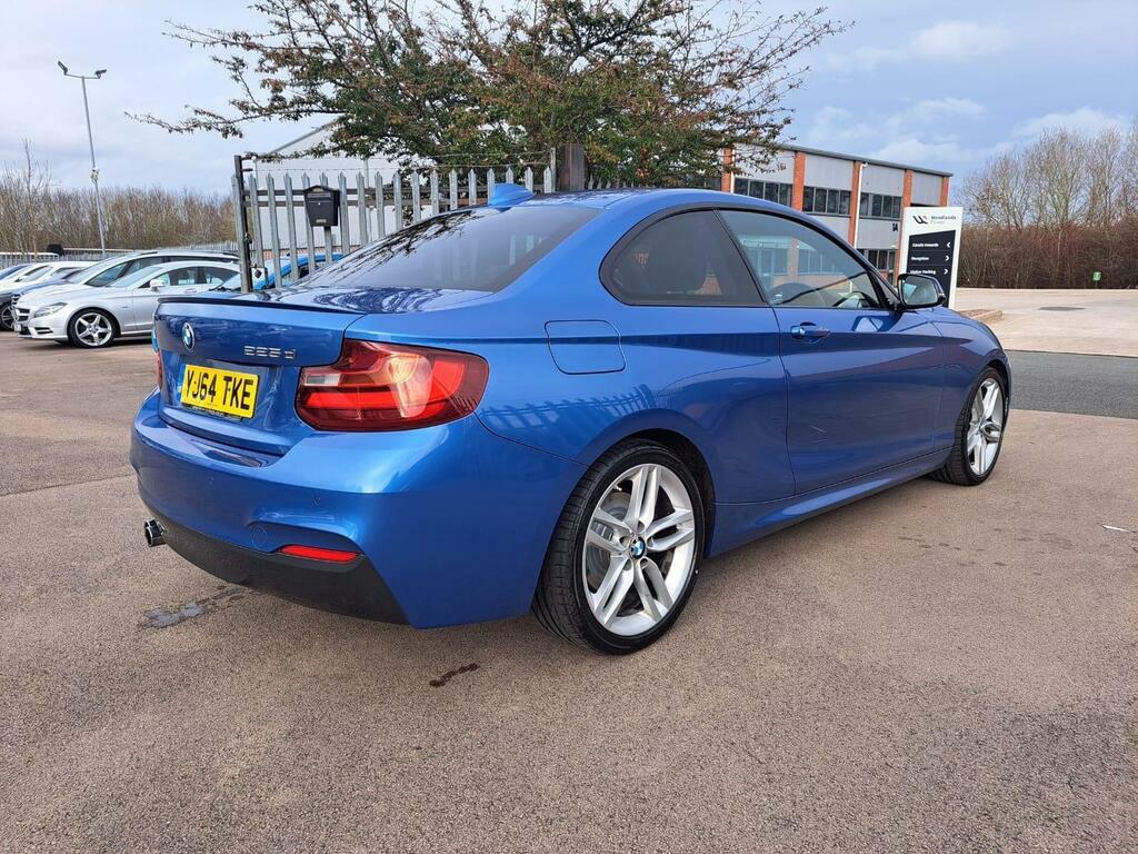 BMW 2 Series 2.0 225D M Sport Euro 6 S S Blue #4