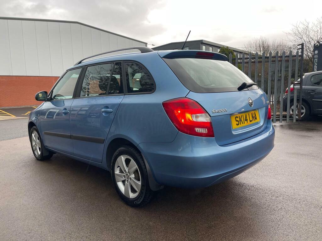 Skoda Fabia 1.6 Tdi Se Euro 5 SK14LKA Blue #6