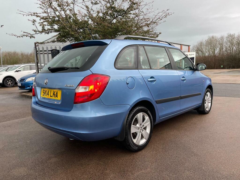 Skoda Fabia 1.6 Tdi Se Euro 5 SK14LKA Blue #4