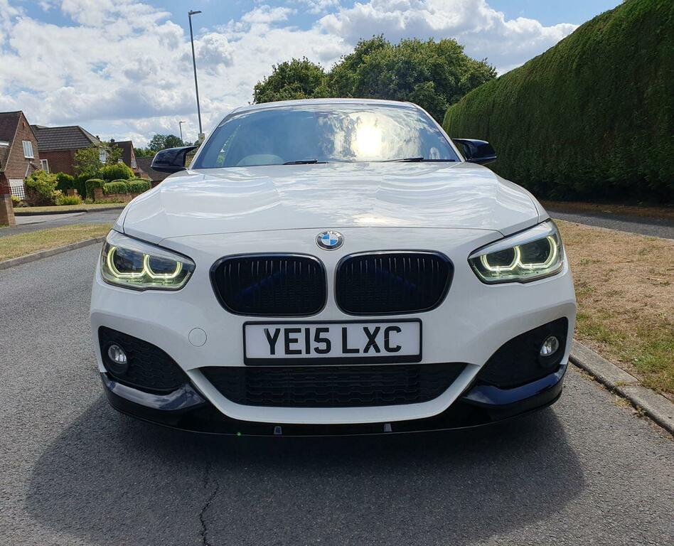 BMW 1 Series 2.0 125D M Sport 3-Door 2015 YE15LXC White #6