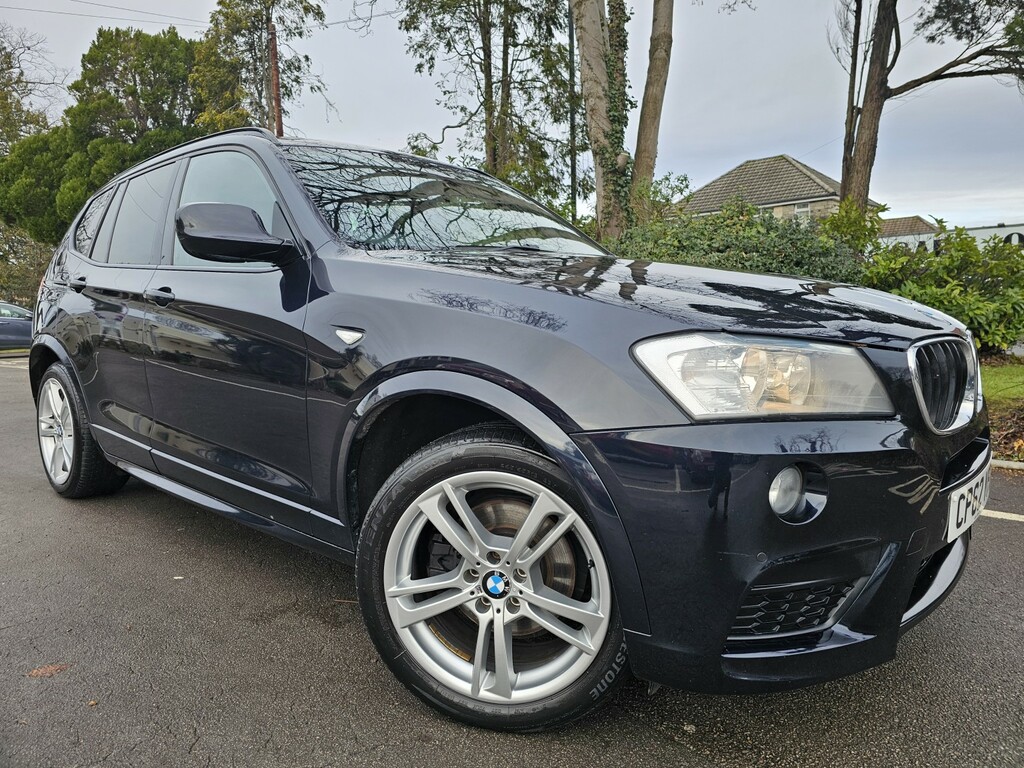 BMW X3 2.0 X3 Xdrive20d M Sport 2012 CP62YFD Black #2