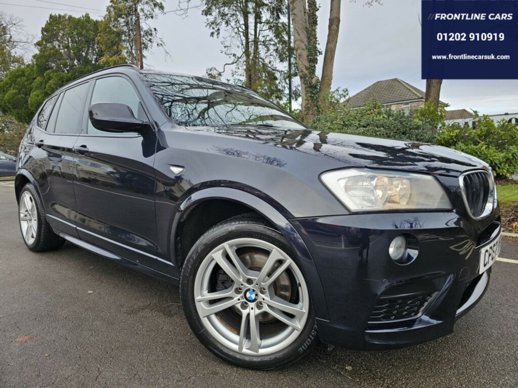 BMW X3 2.0 X3 Xdrive20d M Sport 2012 Black