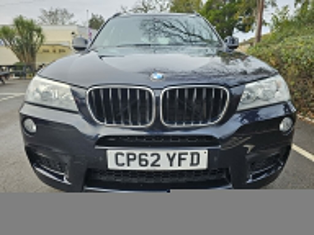 BMW X3 2.0 X3 Xdrive20d M Sport 2012 CP62YFD Black #4