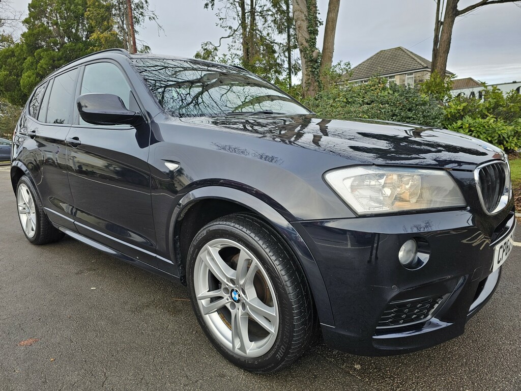 BMW X3 2.0 X3 Xdrive20d M Sport 2012 CP62YFD Black #3