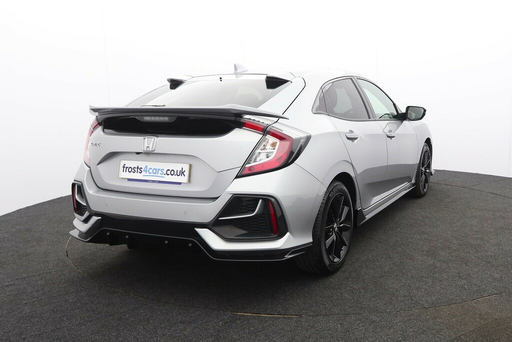 Honda Civic 1.0 Vtec Turbo Ex Sport Line Silver #3