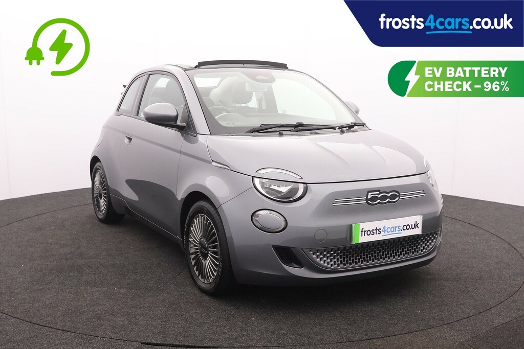 Fiat 500 87Kw Icon 42Kwh Convertible Grey
