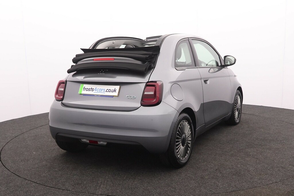 Fiat 500 87Kw Icon 42Kwh Convertible EU72XGL Grey #3