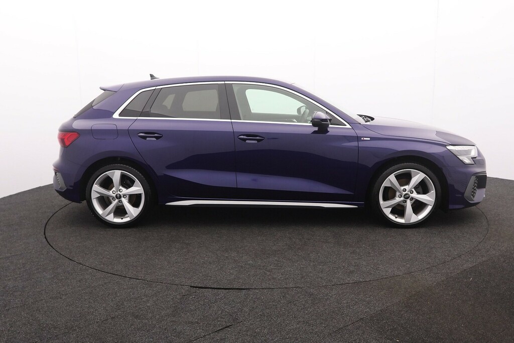 Audi A3 1.0Tfsi 30 S Line MH73EFA Blue #2