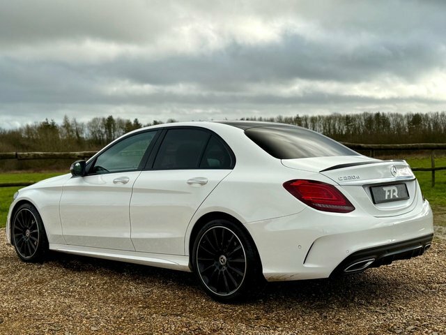Mercedes-Benz C Class 2.0 C220d Amg Line Night Edition Premium Plus Sa FT21LNO Black #2
